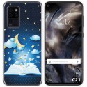 Funda Gel Tpu para Oukitel C21 diseño Libro Cuentos Dibujos