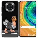 Funda Gel Transparente para Cubot Note 20 diseño Avestruz Dibujos