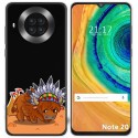 Funda Gel Transparente para Cubot Note 20 diseño Bufalo Dibujos