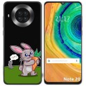 Funda Gel Transparente para Cubot Note 20 diseño Conejo Dibujos