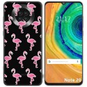 Funda Gel Transparente para Cubot Note 20 diseño Flamenco Dibujos