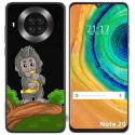 Funda Gel Transparente para Cubot Note 20 diseño Mono Dibujos