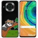Funda Gel Transparente para Cubot Note 20 diseño Panda Dibujos