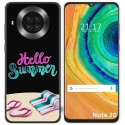 Funda Gel Transparente para Cubot Note 20 diseño Summer Dibujos