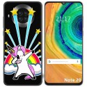 Funda Gel Transparente para Cubot Note 20 diseño Unicornio Dibujos