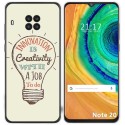 Funda Gel Tpu para Cubot Note 20 diseño Creativity Dibujos