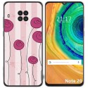 Funda Gel Tpu para Cubot Note 20 diseño Flores Vintage Dibujos