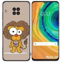 Funda Gel Tpu para Cubot Note 20 diseño Leon Dibujos