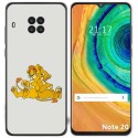 Funda Gel Tpu para Cubot Note 20 diseño Leones Dibujos