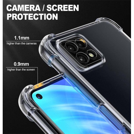Funda Gel Tpu Anti-Shock Transparente para Oppo A73 5G