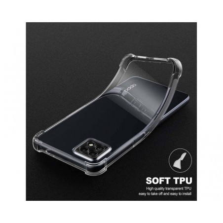 Funda Gel Tpu Anti-Shock Transparente para Oppo A73 5G