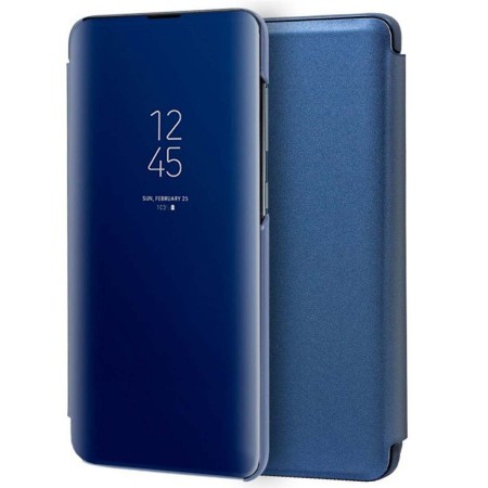 Funda Flip Cover Clear View para Realme 7i / Narzo 30A color Azul