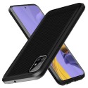 Funda Silicona Gel Tpu Nuevo Carbon Negra para Samsung Galaxy A41
