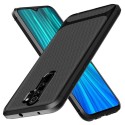 Funda Silicona Gel Tpu Nuevo Carbon Negra para Xiaomi Mi Note 10 Lite