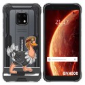 Funda Gel Transparente para Blackview BV4900 / BV4900 Pro diseño Avestruz Dibujos