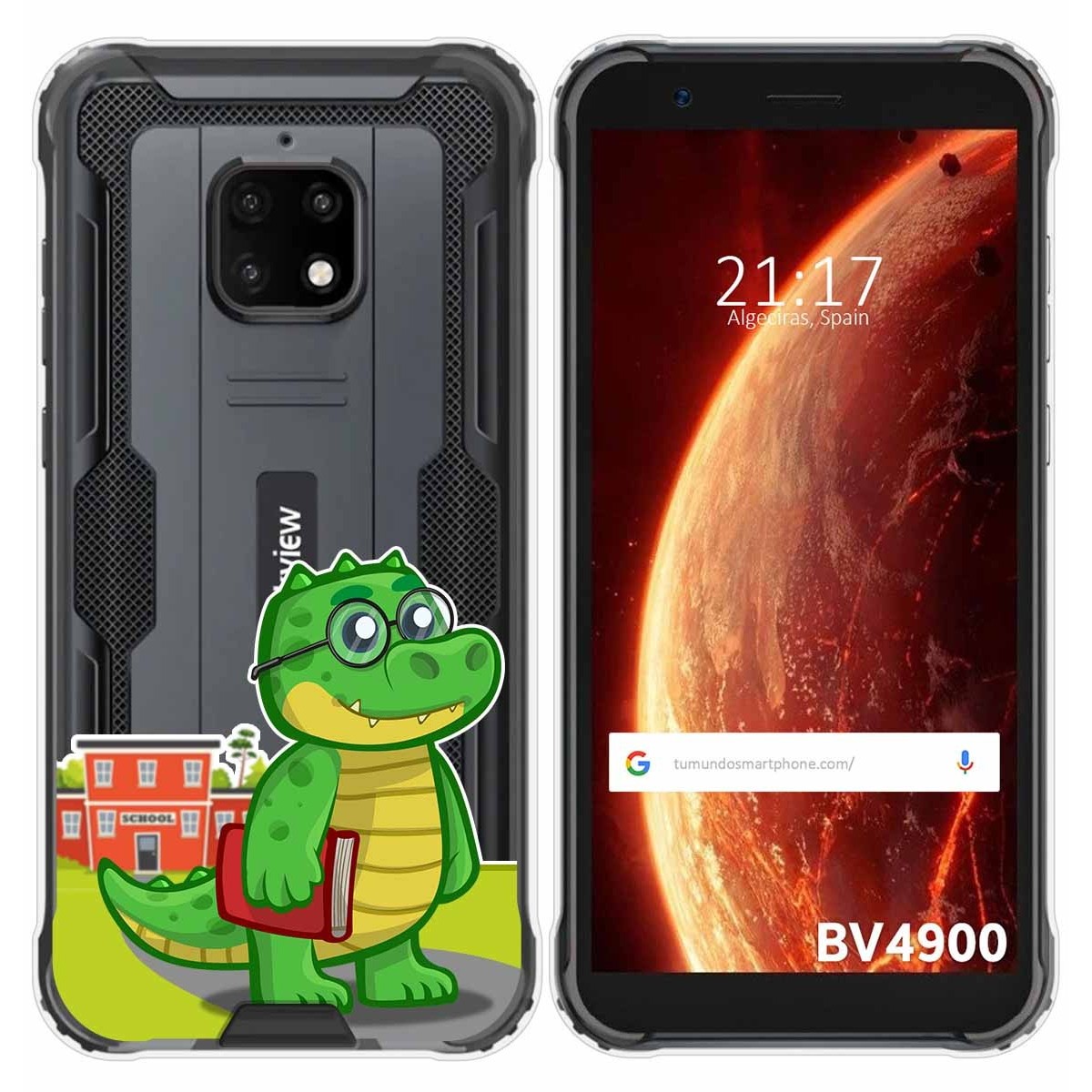 Funda Gel Transparente para Blackview BV4900 / BV4900 Pro diseño Coco Dibujos
