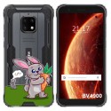 Funda Gel Transparente para Blackview BV4900 / BV4900 Pro diseño Conejo Dibujos