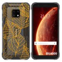Funda Gel Transparente para Blackview BV4900 / BV4900 Pro diseño Hojas Dibujos