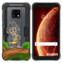 Funda Gel Transparente para Blackview BV4900 / BV4900 Pro diseño Mono Dibujos