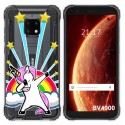 Funda Gel Transparente para Blackview BV4900 / BV4900 Pro diseño Unicornio Dibujos