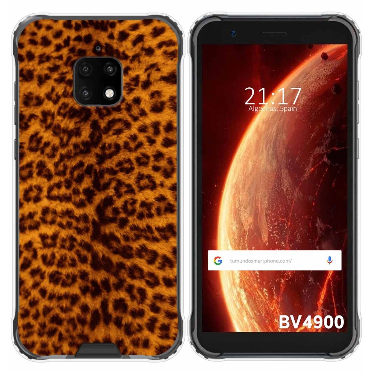 Funda Gel Tpu para Blackview BV4900 / BV4900 Pro diseño Animal 03 Dibujos