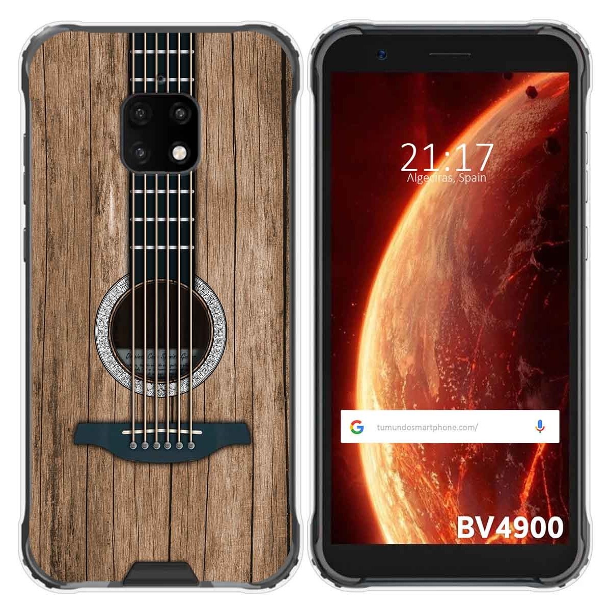 Funda Gel Tpu para Blackview BV4900 / BV4900 Pro diseño Madera 11 Dibujos