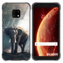 Funda Gel Tpu para Blackview BV4900 / BV4900 Pro diseño Elefante Dibujos