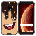 Funda Gel Tpu para Blackview BV4900 / BV4900 Pro diseño Helado Chocolate Dibujos