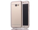 Funda Gel Tpu Efecto Espejo Dorada para Samsung Galaxy A3 (2017)