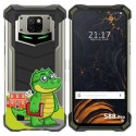 Funda Gel Transparente para Doogee S88 diseño Coco Dibujos