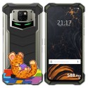 Funda Gel Transparente para Doogee S88 diseño Leopardo Dibujos