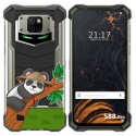 Funda Gel Transparente para Doogee S88 diseño Panda Dibujos