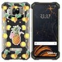 Funda Gel Transparente para Doogee S88 diseño Piña Dibujos