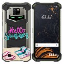 Funda Gel Transparente para Doogee S88 diseño Summer Dibujos
