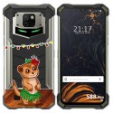 Funda Gel Transparente para Doogee S88 diseño Suricata Dibujos