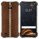 Funda Gel Tpu para Doogee S88 diseño Cuero 01 Dibujos
