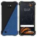 Funda Gel Tpu para Doogee S88 diseño Cuero 02 Dibujos