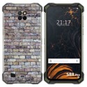 Funda Gel Tpu para Doogee S88 diseño Ladrillo 02 Dibujos