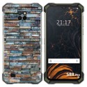 Funda Gel Tpu para Doogee S88 diseño Ladrillo 05 Dibujos