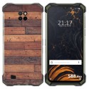 Funda Gel Tpu para Doogee S88 diseño Madera 03 Dibujos