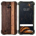 Funda Gel Tpu para Doogee S88 diseño Madera 05 Dibujos