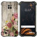 Funda Gel Tpu para Doogee S88 diseño Madera 08 Dibujos