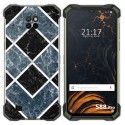 Funda Gel Tpu para Doogee S88 diseño Mármol 06 Dibujos