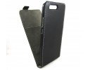 Funda Piel Premium Negra Ultra-Slim para Huawei P10 Plus