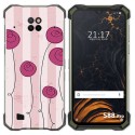 Funda Gel Tpu para Doogee S88 diseño Flores Vintage Dibujos