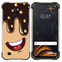 Funda Gel Tpu para Doogee S88 diseño Helado Chocolate Dibujos