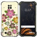 Funda Gel Tpu para Doogee S88 diseño Primavera En Flor Dibujos