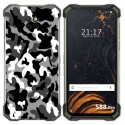 Funda Gel Tpu para Doogee S88 diseño Snow Camuflaje Dibujos