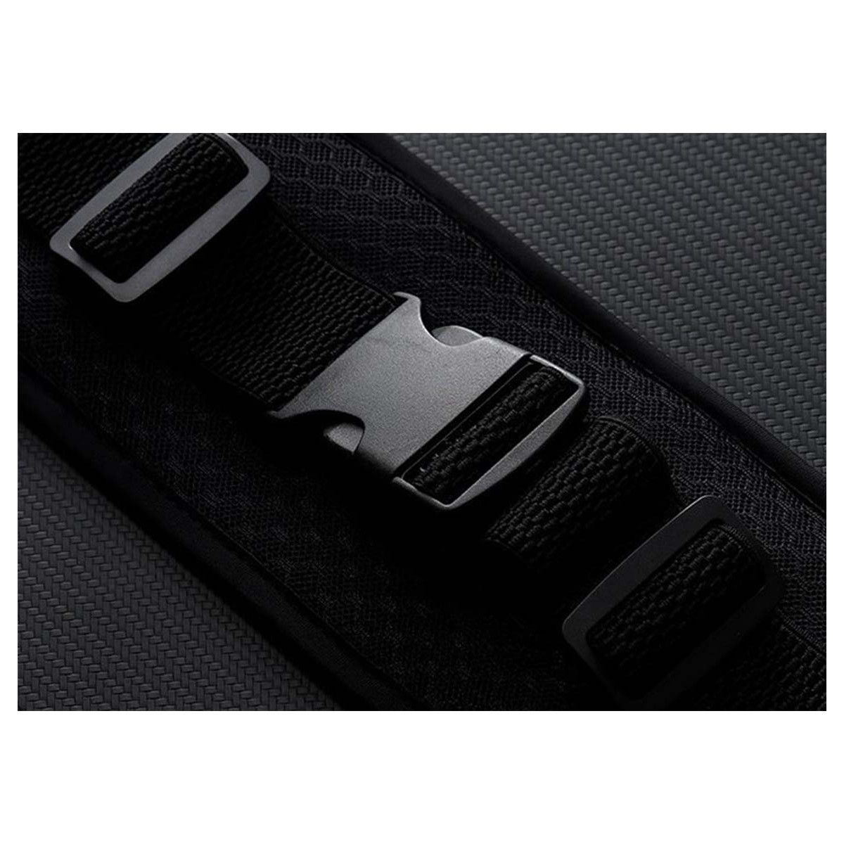 Cinturon Riñonera Reflectante para Correr Color Azul / Negro