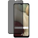 Protector Cristal Templado Completo 5D Antiespías para Samsung Galaxy A12 / M12 Vidrio